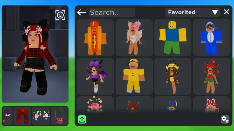 Browse and search 50M+ community-created outfits in Catalog Avatar Creator — official in-game outfit browser